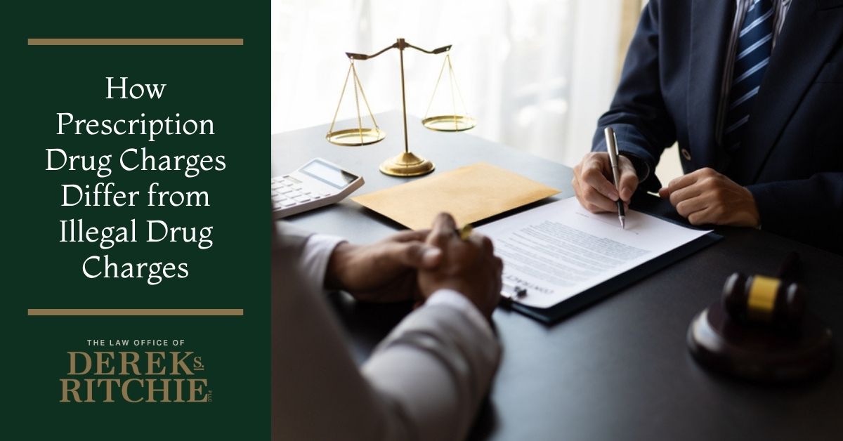 How Prescription Drug Charges Differ from Illegal Drug Charges